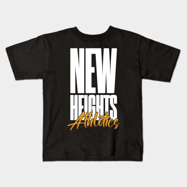 New Heights Athletics. Kids T-Shirt by Emma